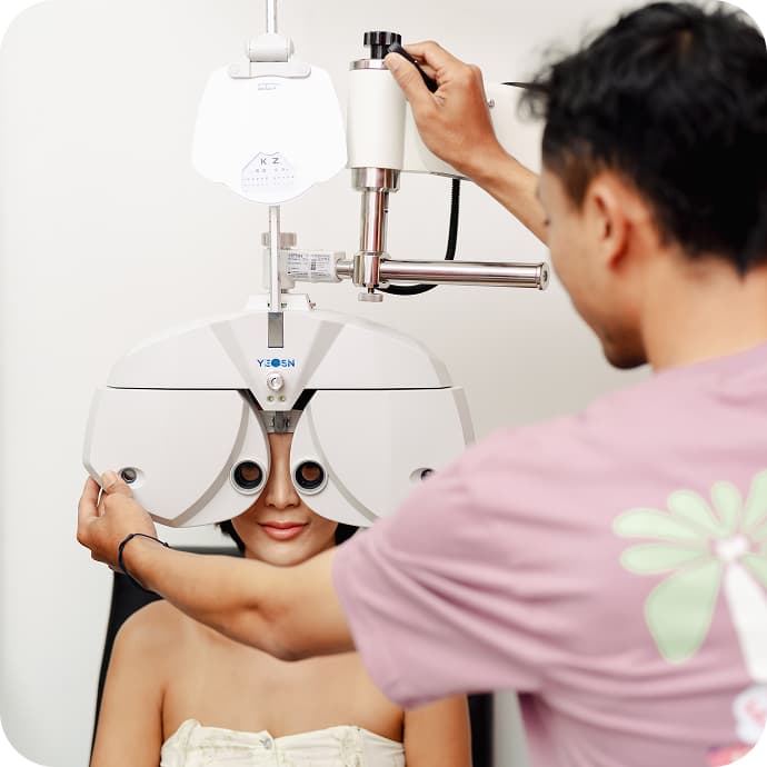 Get the free eye checked